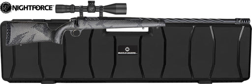 Weatherby MZY 307 Muzzleloader Rifle NightForce Scope Package with Muzzle-Loaders.com Hard Rifle Case