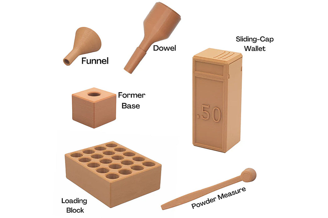 Cartridge Kits 50 cal Deluxe - Kit tools