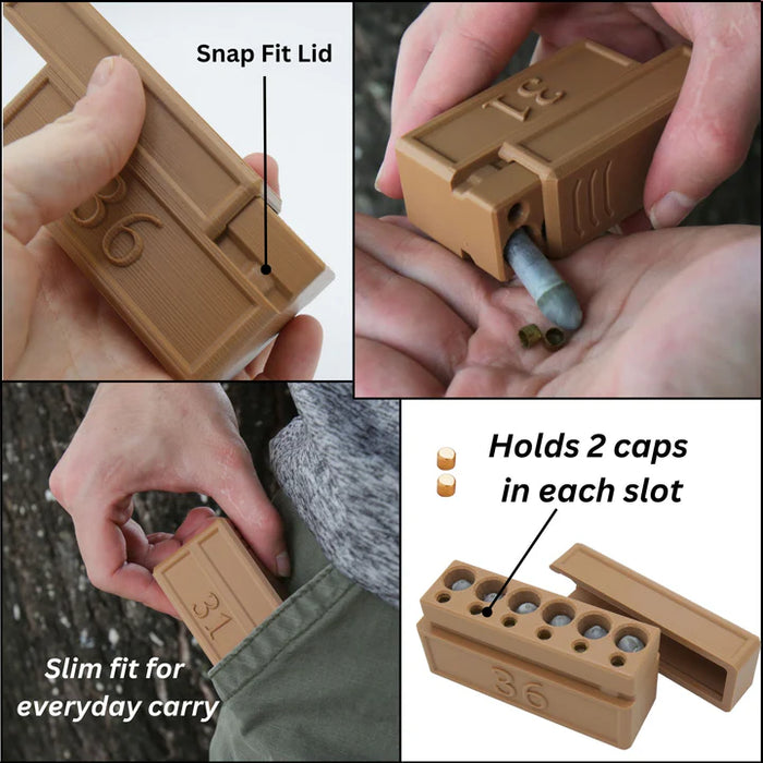 Cartridgekits -44 cal cartridge paper wallet features