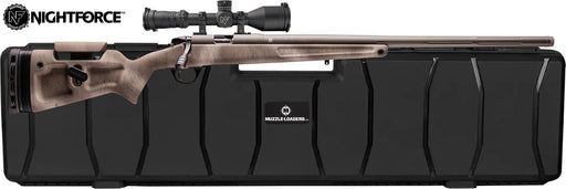 CVA™ Endura PRO Rifle - Nightforce™ NX8 Scope - .45 Caliber Cerakote™ Tungsten & Nitride Threaded Barrel - Desert Camo w/ Black Webbing - PR5030NX8