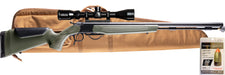 CVA Optima™ Muzzleloader Konus Scope Combo - .50 Caliber Nitride Stainless Barrel & OD Green Stock - PR2048NSCP