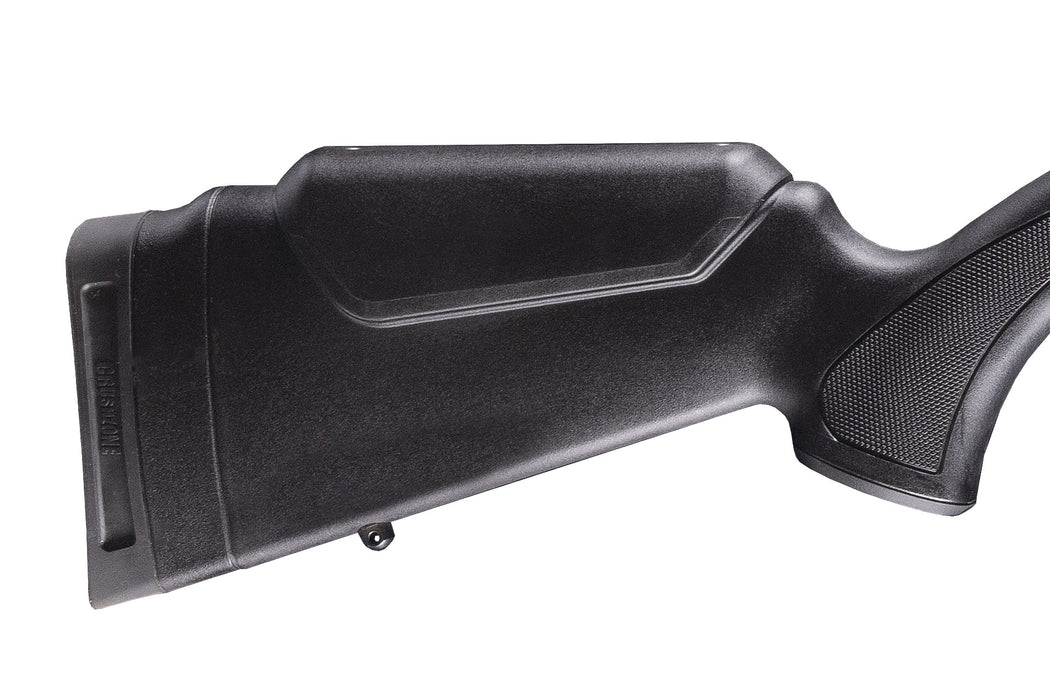 CVA Optima™ Muzzleloader Rifle w/ Fiber Optic Sights - .50 Caliber Stainless Barrel & Black Stock - 1:28 Twist Rate - PR2050S Cheek Riser