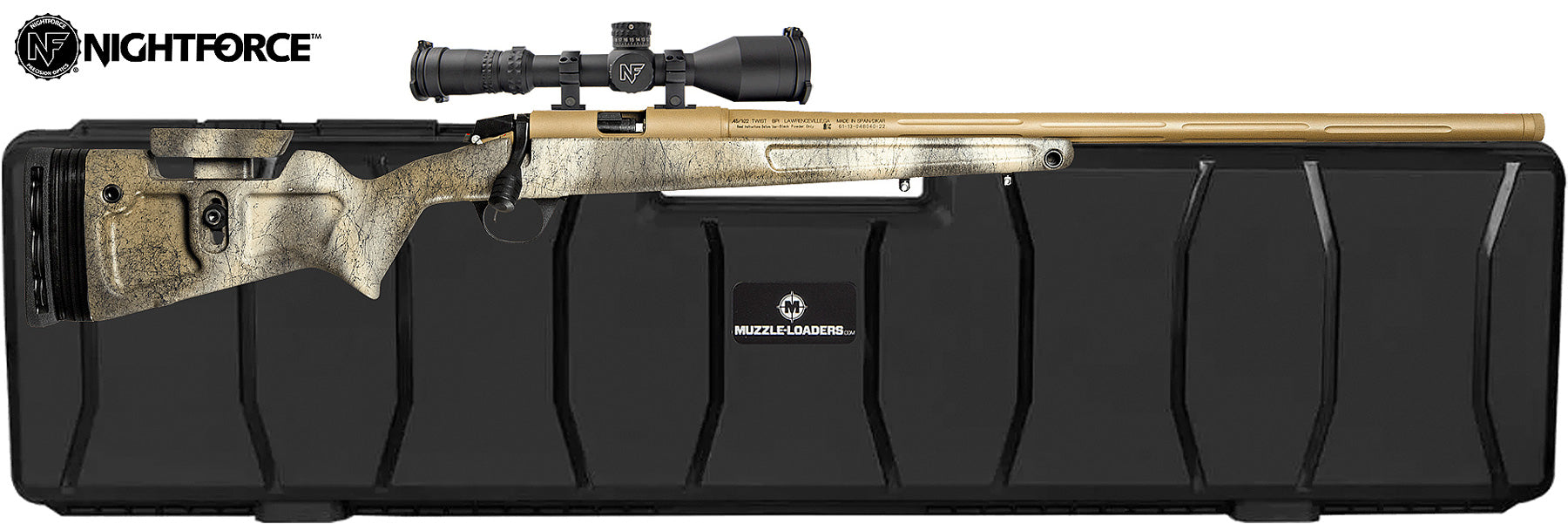 CVA® Paramount Pro V2 w/ NightForce™ NX8 Scope | .45 Cal | Muzzle ...