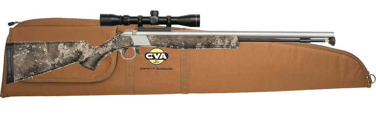 CVA™ Wolf V2 True Timber Strata Camo Scope Combo - .50 Cal Konus™ 3-9x32mm Scope - PR9118SSC