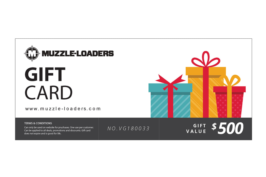 Muzzle-Loaders.com Gift Card