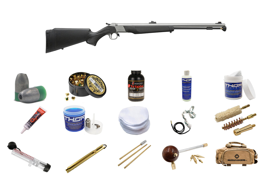 Muzzle-Loaders™ Northwest All-In-One Beginners Setup - Complete Outfit - .50 Caliber