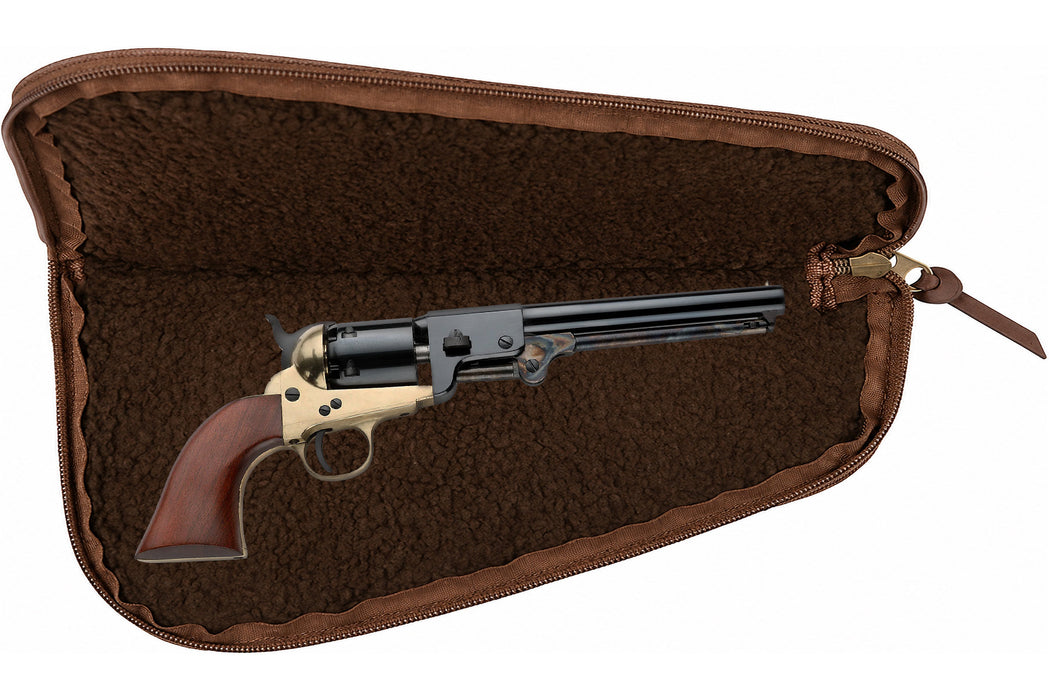Muzzle-Loaders.com® Large Black Powder Revolver/Pistol Case - Soft Sided Muzzleloader Pistol Case - MZ1235