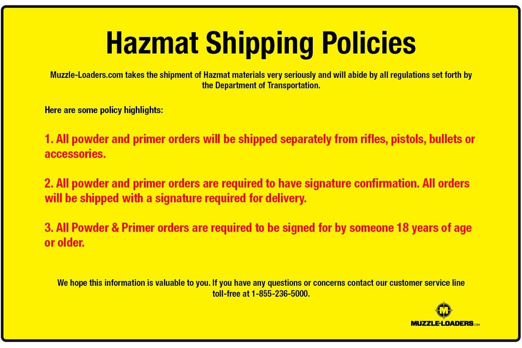 Hazmat Shipping Policy