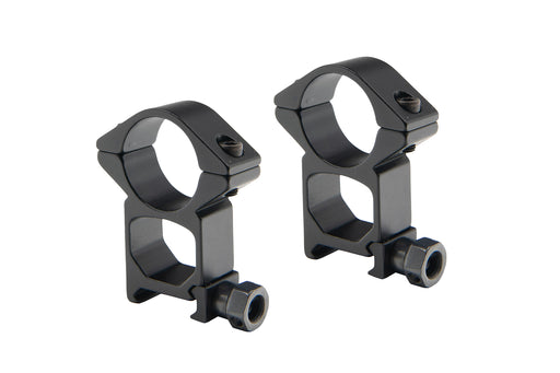 Muzzle-Loaders™ See-Thru Scope Rings - Fits 1" Scope Tube Matte Black - High Height Scope Rings - MZ1904