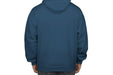 Muzzle-Loaders.com Indigo Blue Mid-Weight Hooded Sweatshirt Back