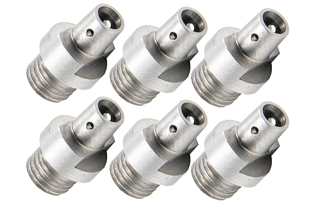 Black Powder Revolver Nipples - Fit Pietta™ Revolvers - Stainless Revolver Percussion Nipples - 6 Pack - MZ1304