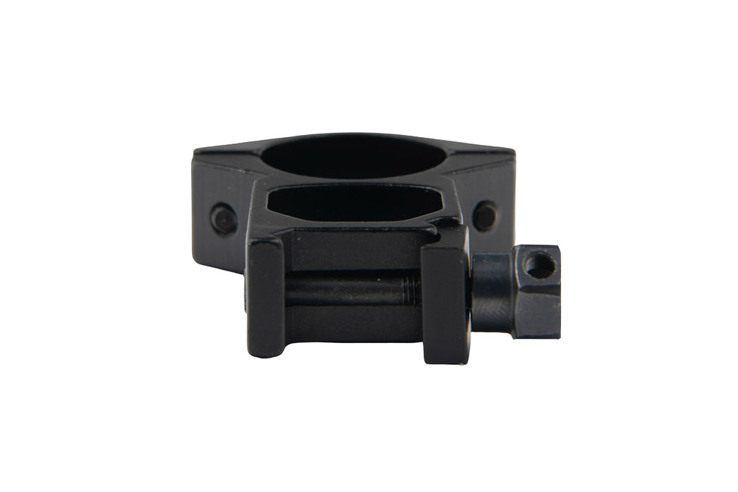 Muzzle-Loaders™ See-Thru Scope Rings - Fits 1" Scope Tube Matte Black - High Height Scope Rings - MZ1904