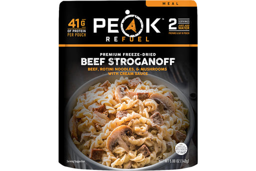 Peak Refuel Beef Stroganoff Backpacking Meal