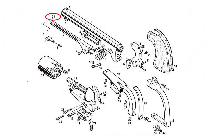 pietta-1151-loading-lever-latch-pin