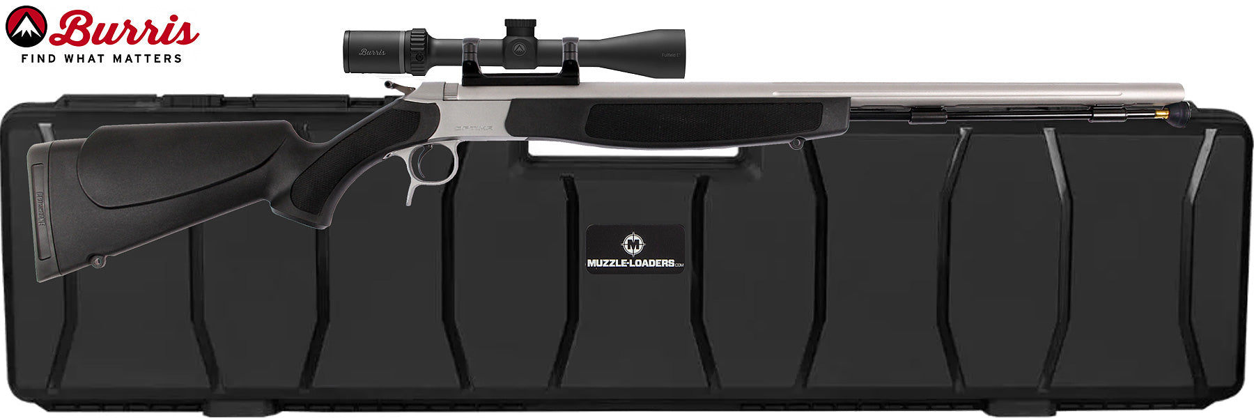 CVA™ Optima V2 Scope Package - PR2020BFC - Burris™ Fullfield Scope Hard Case