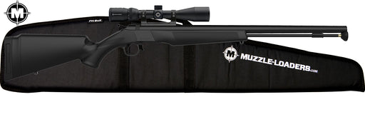 CVA Wolf™ Muzzleloader Scope Combo - .50 Cal Blued Steel & Black - PR2113MZSC Soft Case