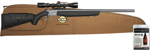 CVA™ Accura MR-X Konus Scope Combo - .50 Cal 26" Barrel Threaded - Stainless Steel Barrel Black Stock 1:28 Twist - PR3241SSCP