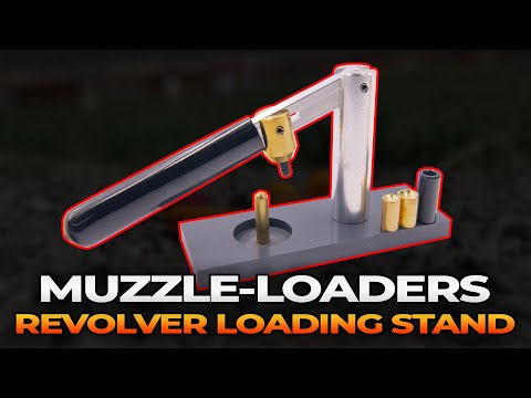 Black Powder Revolver Loading Stand | .36 & .44 Cal - MZ1213 | Muzzle ...