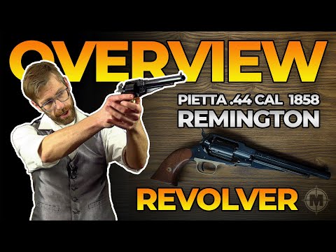 Pietta™ 44 Cal 1858 Remington Army Revolver 
