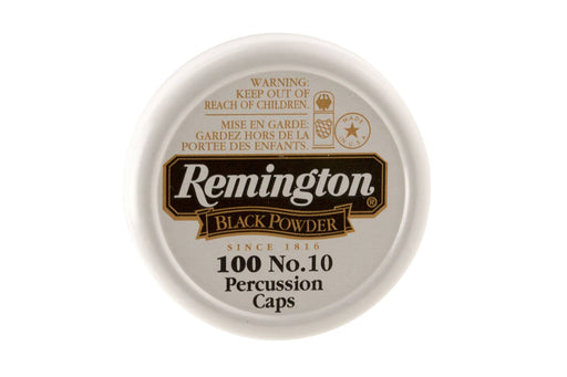 Remington™ Black Powder #10 Percussion Caps - 100 Count - 22617