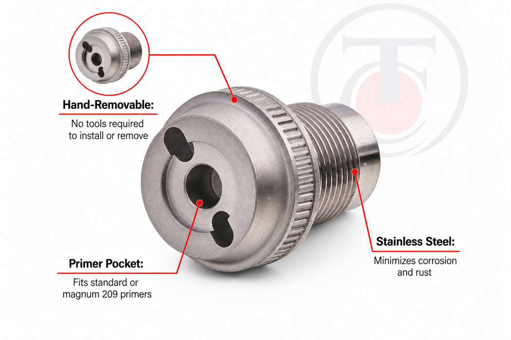 Thompson/Center Impact Muzzleloader Speed Breech Plug Product Features - 0010R
