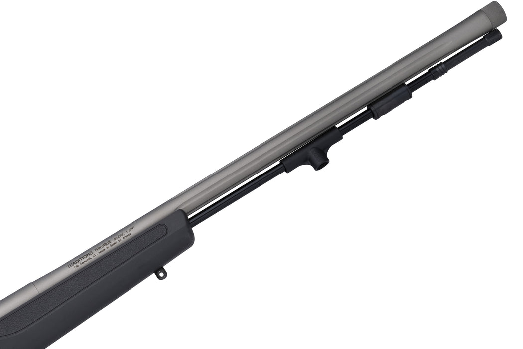 Traditions™ NitroBolt - Firestick Bolt Action Muzzleloading Rifle - .50 Cal - Black & Tungsten CeraKote™ - CR94660440 Barrel