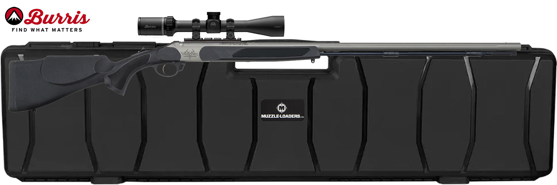 Traditions® Vortek StrikerFire VAPR™ Muzzleloader - .50 Cal Burris™ Scope Combo - R5-56110460BFC