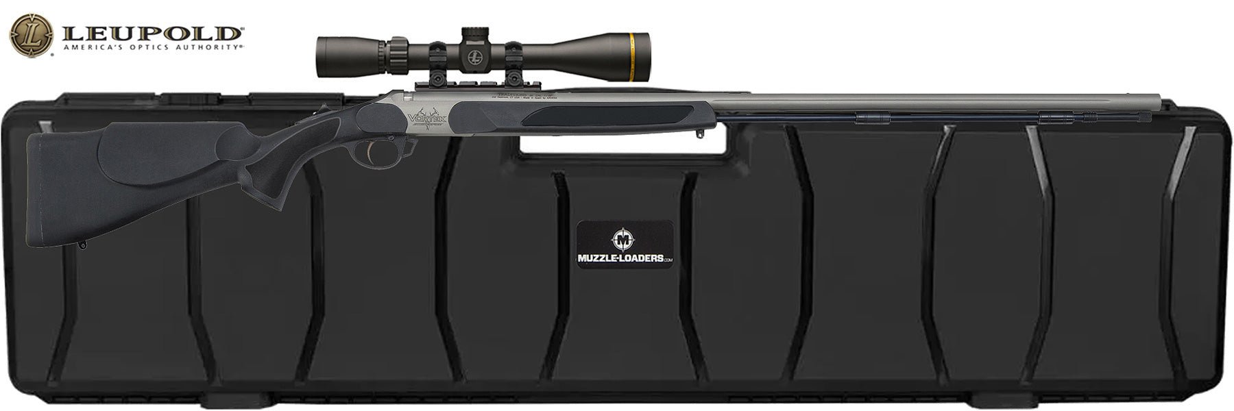 Traditions® Vortek StrikerFire VAPR™ Muzzleloader - .50 Cal Leupold™ Scope Combo - R5-56110460SNLC