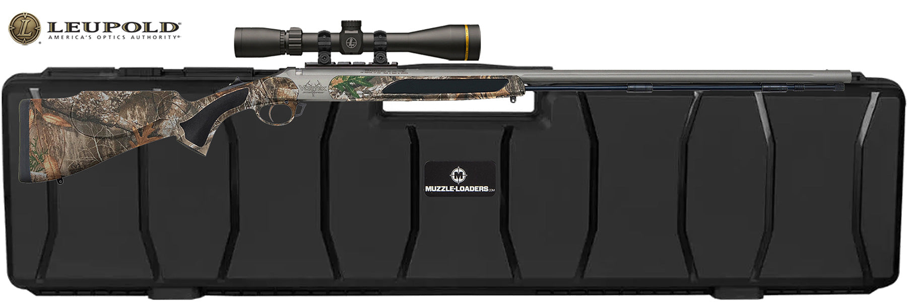 Traditions® Vortek StrikerFire VAPR™ - .50 Cal Cerakote™ w/ Realtree Edge - Leupold™ Scope Combo - R5-561104621SNLC