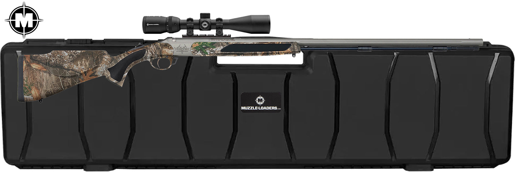 Traditions™ Vortek StrikerFire® VAPR™ LDR - .50 Cal Scope Package Realtree Edge™ Camo - R5-591104621MZ