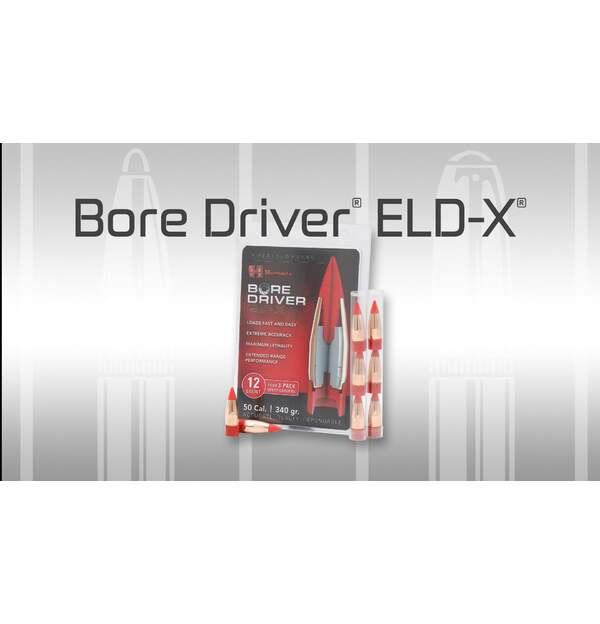 .45 Cal Hornady® Bore Driver™ ELDX Muzzleloader Bullets | H67712 ...