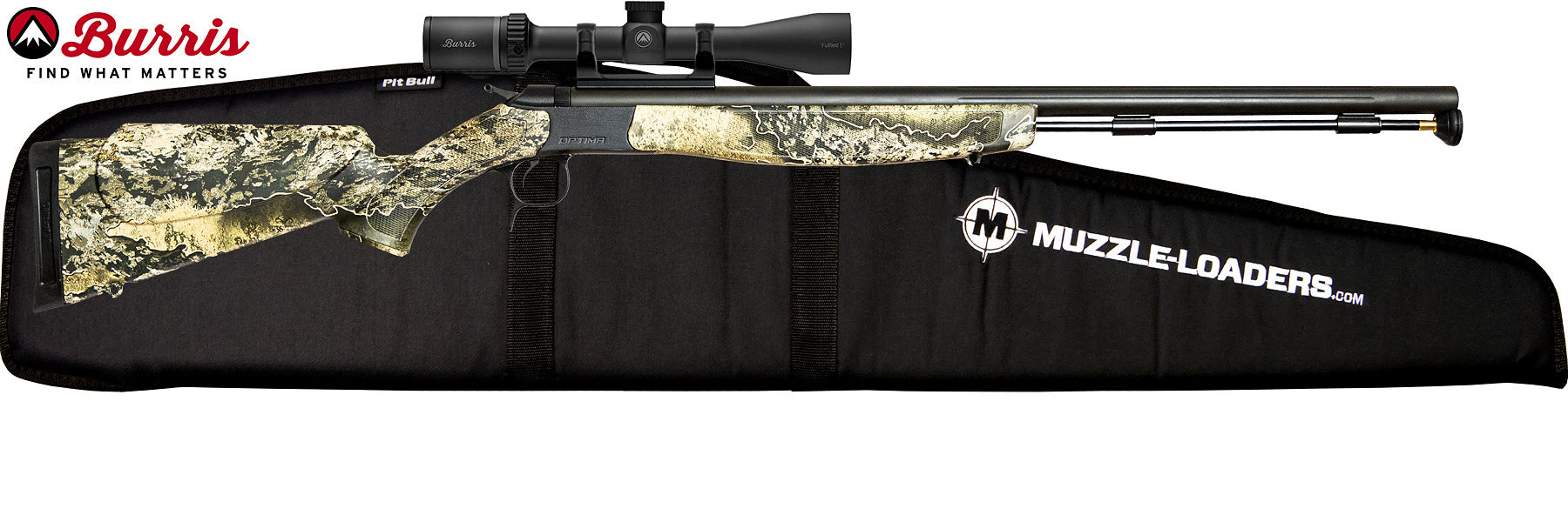 CVA® Optima™ V2 Nitride | 3-9x40mm Burris™ Scope Combo | Muzzle