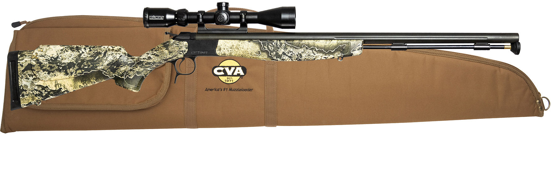 CVA® Optima™ V2 Nitride | Konus Scope Combo | Muzzle-Loaders.com