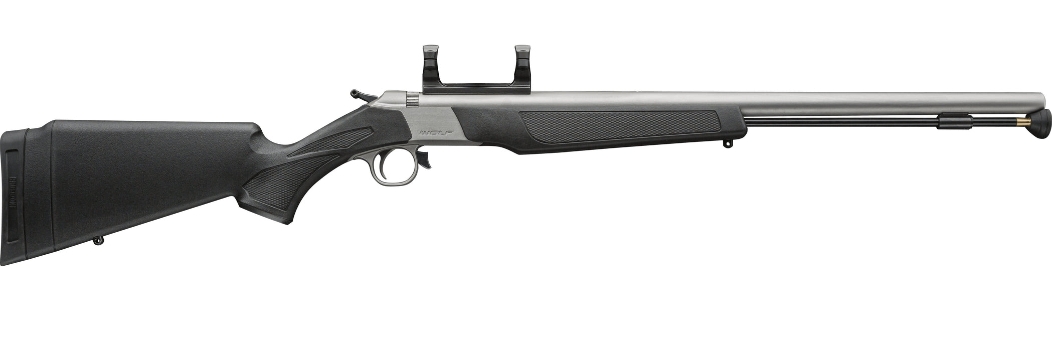 CVA Wolf™ V2 Rifle - .50 Cal Black & Stainless - PR2117SM