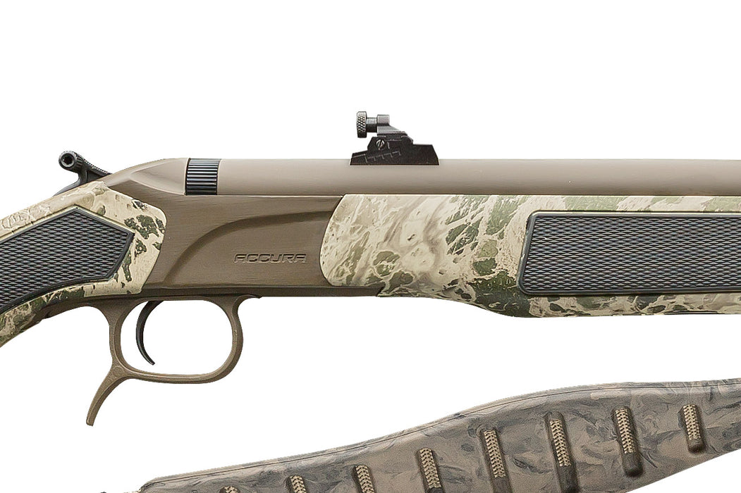 CVA™ Accura LR-X - Cerakote Patroit Brown & Realtree™ Hillside - .50 Cal 30" Barrel Threaded 3/4x24 - Fiber Optic Sights - PR3207N