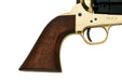 Pietta™ 1851 Confederate Navy Sheriff Black Powder Revolver Pistol - .44 Caliber 5.5" Blued Barrel Brass Frame - RNS44 - Trigger