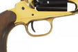 Pietta™ 1858 New Army Revolver - .44 Caliber 8" Barrel w/ Brass Frame & Blued Barrel - RGB44 Trigger