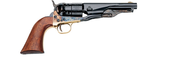 Pietta™ 1860 Army Sheriff Black Powder Revolver Pistol - .44 Caliber 5.5" Blued Barrel -  CSA44