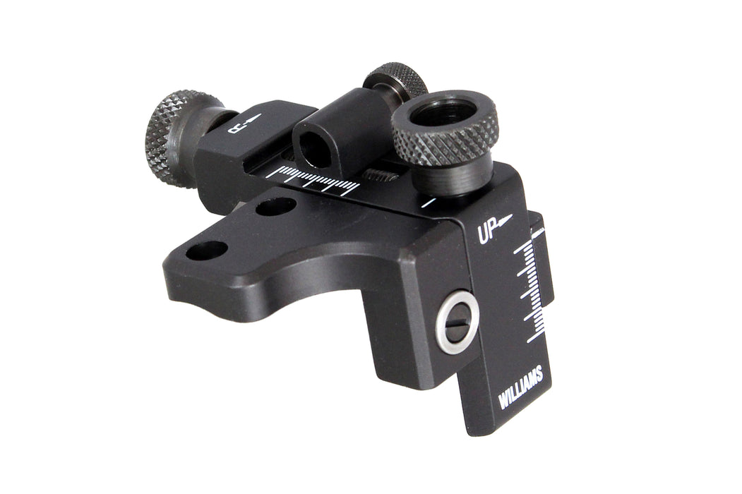 Williams™ FP-Knight Peep Sight - Fits Most Knight™ Inline Rifles with Target Knobs - 54251 Angled Top