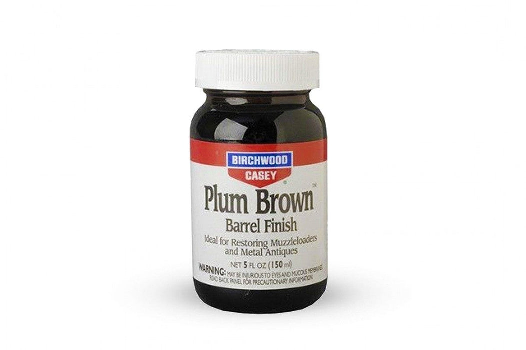 Birchwood Casey® Plum Brown™ Barrel Finish - 5 oz Glass Bottle - 14130