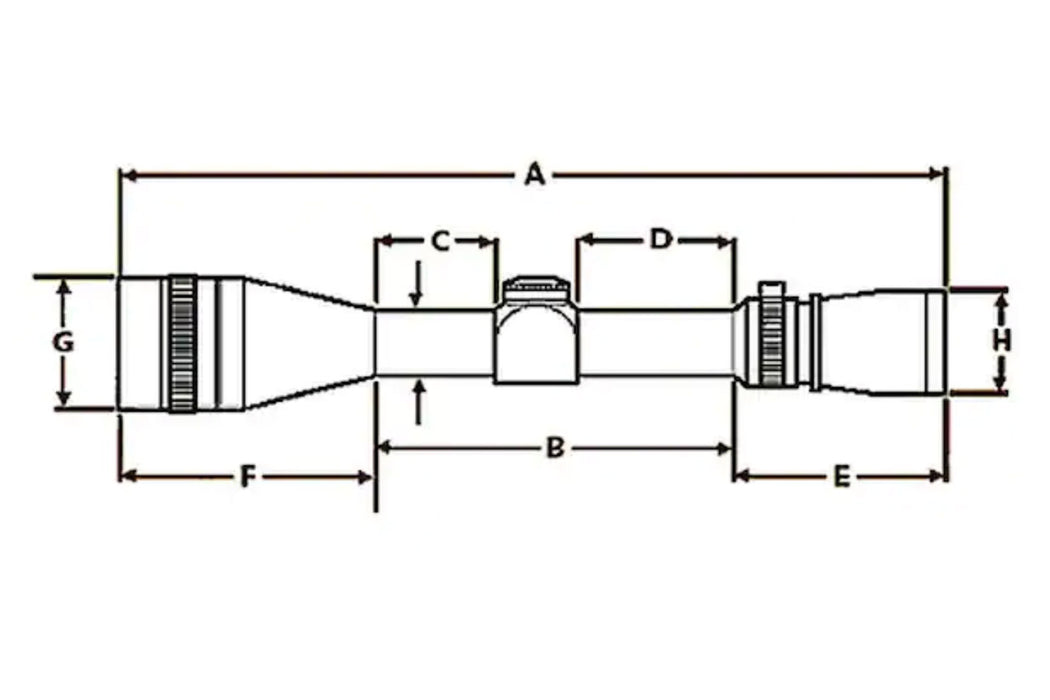 Burris™ Signature HD 3-15x44mm & 5-25x50mm Scope w/ Ballistic E3 Reticle (Illuminated) - Target Turret w/ Zero Stop
