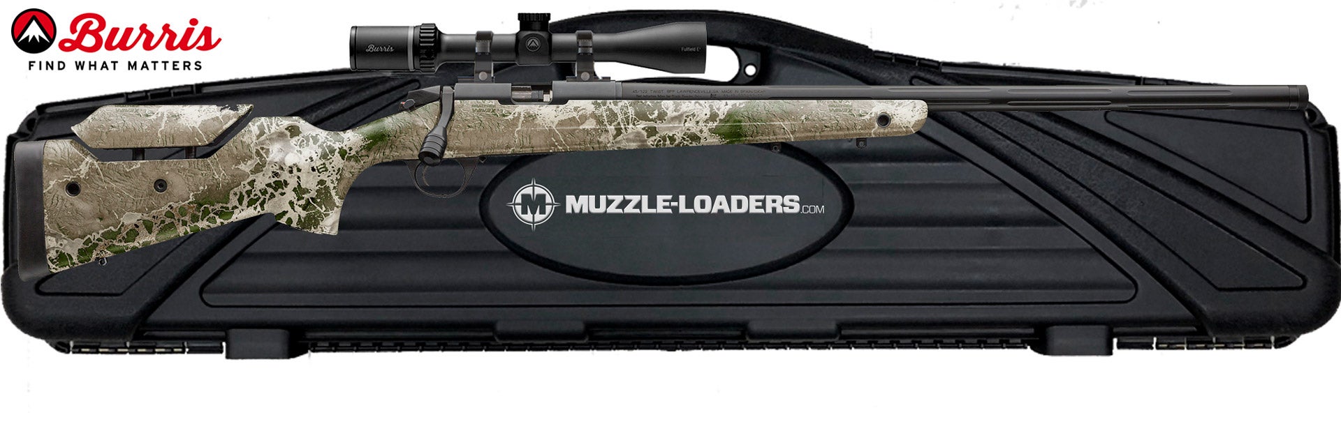CVA® Paramount HTR™ Rifle - .40 Cal Nitride w/ Burris™ Fullfield E1 Muzzleloader Scope - 1:20 Twist - PR3504BFC