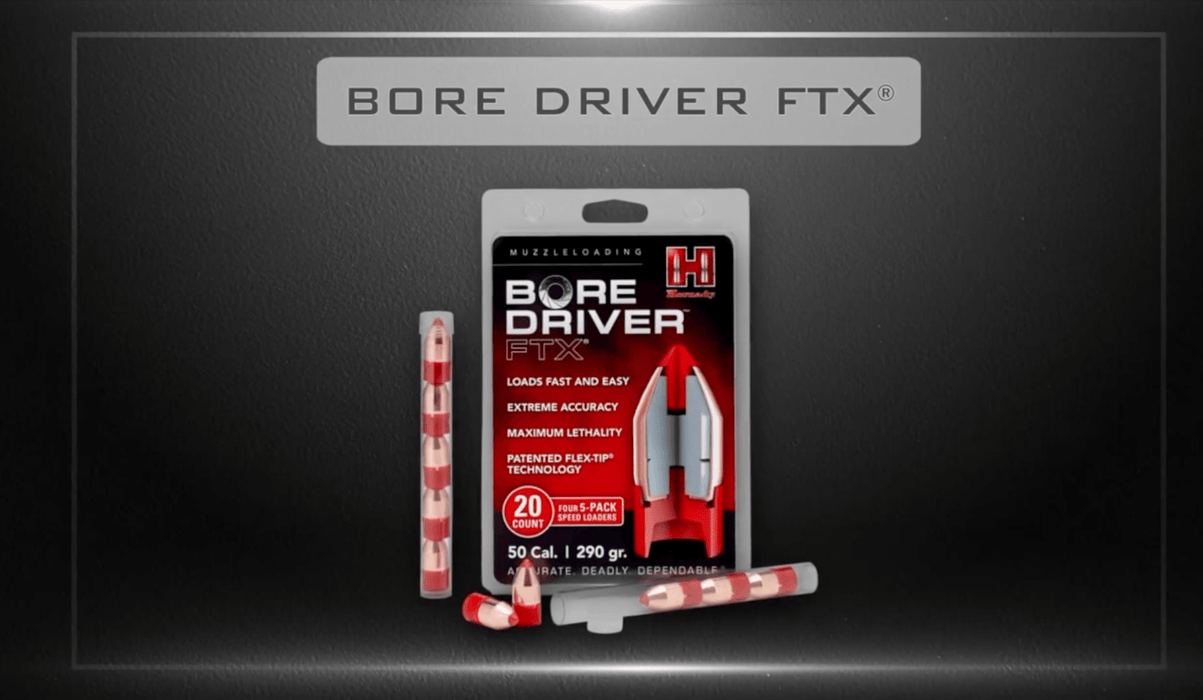 Hornady® Bore Driver™ FTX Muzzleloader Bullets H67713 Muzzle