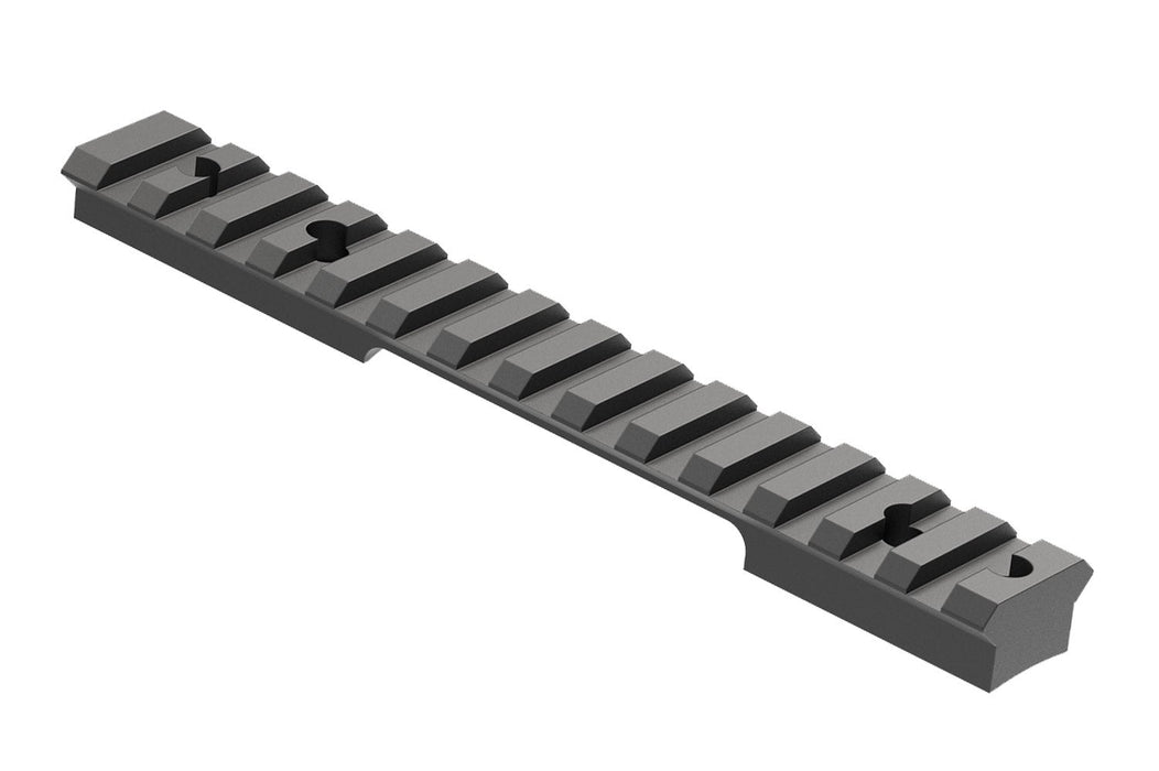 Leupold™ Backcountry Remington 700 SA Cross-Slot Scope Rail - 0-MOA or 20-MOA - Matte Black Rail