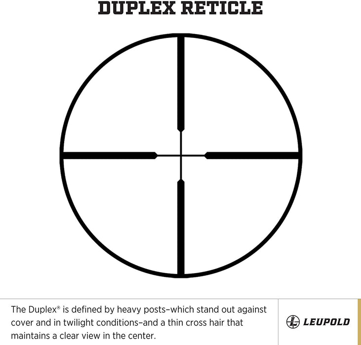 Leupold® VX-3HD 2.5-8x36mm Scope - CDS-ZL Turret & 1" Tube - Duplex Reticle - 180616