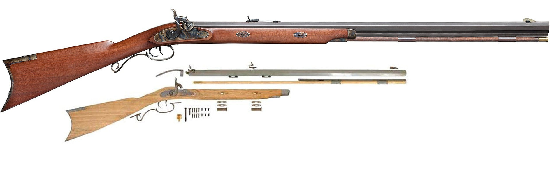 Traditions Frontier Flintlock Rifle .50 Cal Kit – RMC Ox-Yoke
