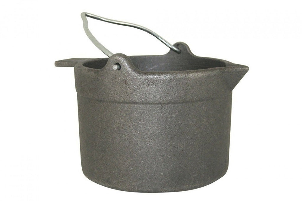 Lead Melting Large Cast Iron Pot