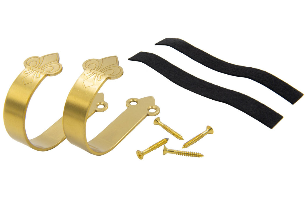 Allen Company Allen Company Brass Wall Mount Gun Hanger Hook Set, Fits Allen Company Allen Company Brass Wall Mount Gun Hanger Hook Set, Fits