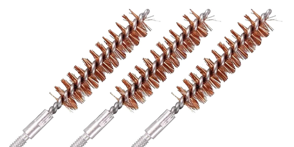 Muzzleloader Brass Claening Brushes .54 Cal | 3-Pack | Muzzle