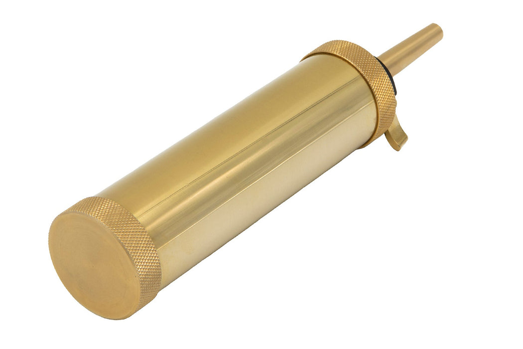 Muzzle-Loaders Brass Powder Flask - 1350 Grain Capacity